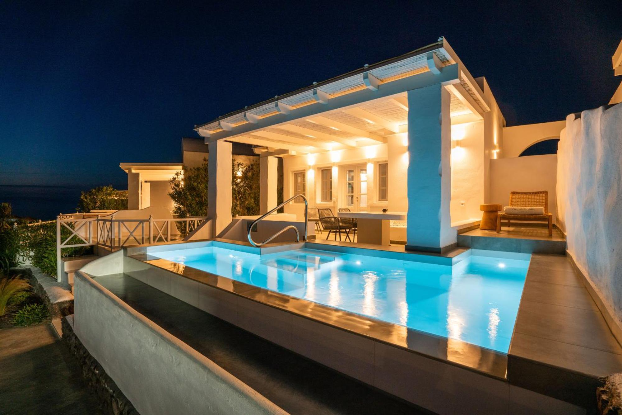 Oia Sunset Villas Quarto foto